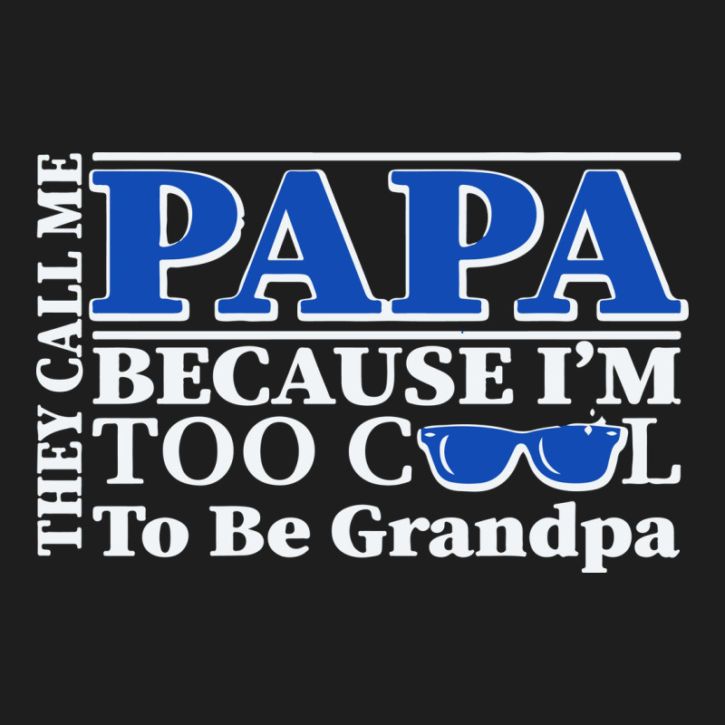 They Call Me Papa Because I'm Too Cool To Be Grandpa Heavyweight Hoodie by linhVisuals | Teevron
