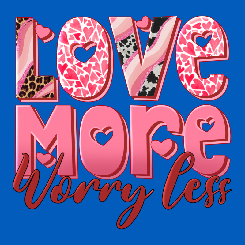 Love More Worry Less Urban Hoodie by RanaPortraitStore | Teevron