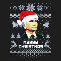 Vladimir Putin Merry Christmas Heavyweight Hoodie | Teevron