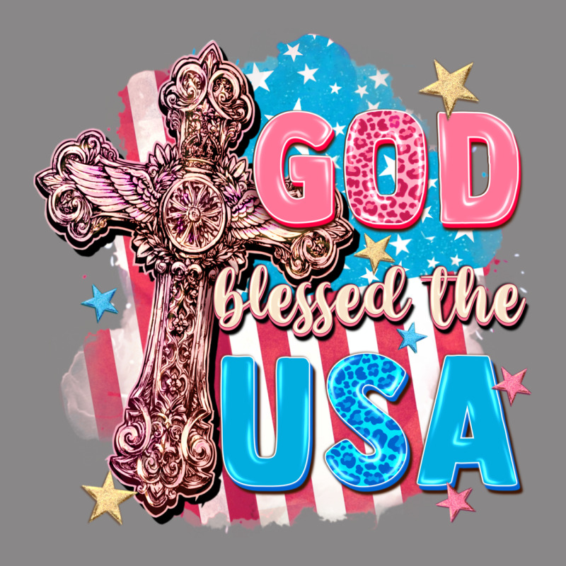 God Blessed The Usa Vintage Tee by FaDigitalArtStudio | Teevron