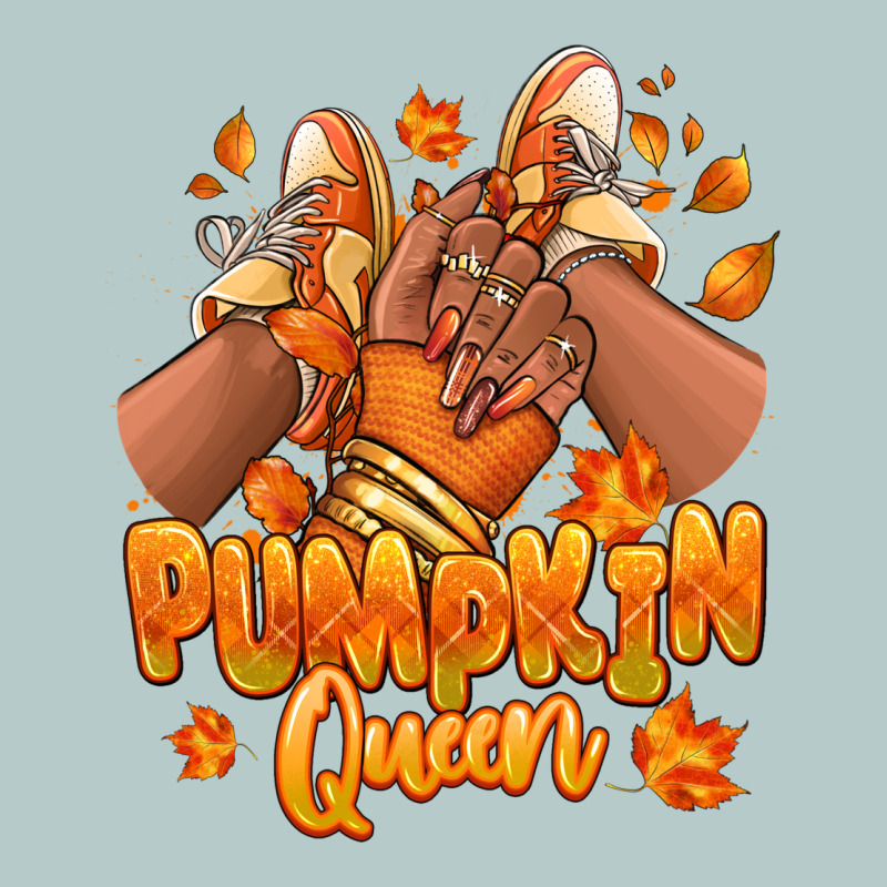 Pumpkin Queen Fall Black Girl Sneakers Heavy Core Tee by RanaPortraitStore | Teevron