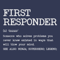 First Responder  Definition Design Heavyweight Hoodie | Teevron