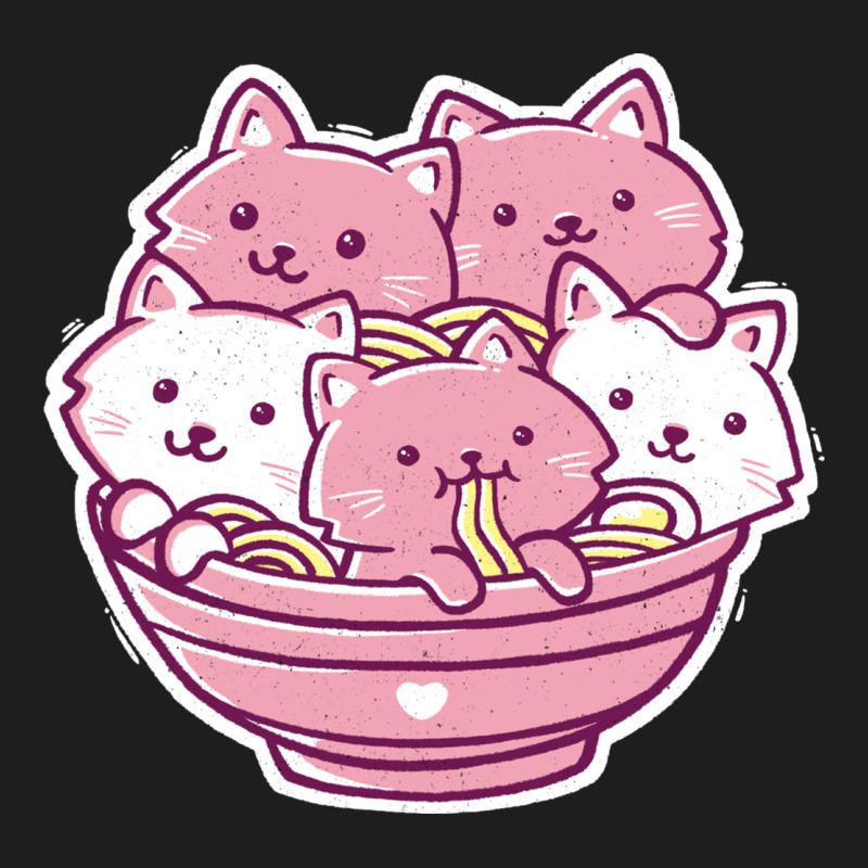 Kawaii Cat Ramen   Cute Gift Heavyweight Hoodie by linhVisuals | Teevron