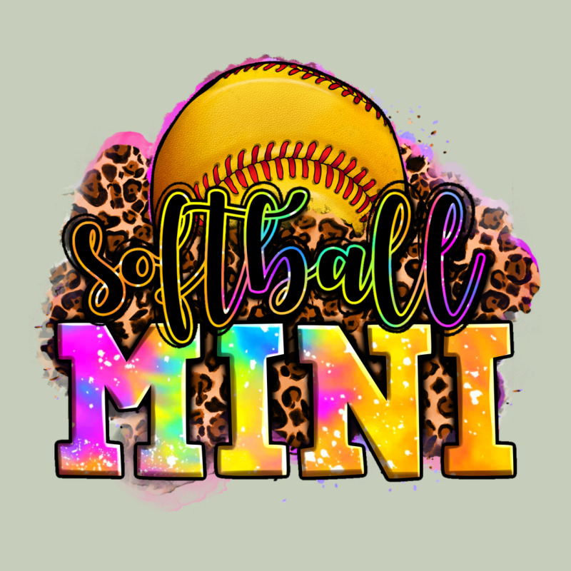 Softball Mini Ladies Tee by OliviaCreatesArt | Teevron