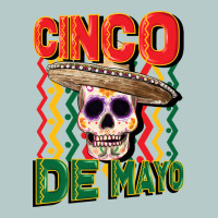 Cinco De Mayo With Skull Heavy Core Tee | Teevron