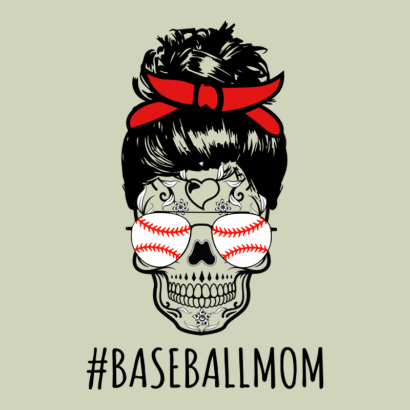 Baseball Mom Skull Heavyweight Hoodie by linhVisuals | Teevron