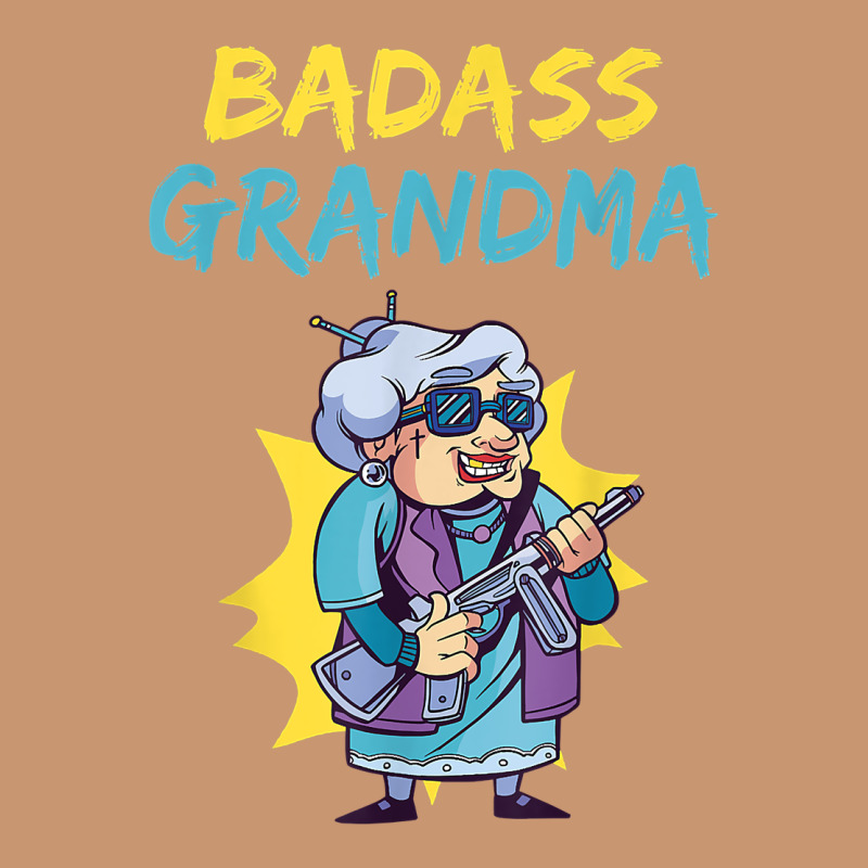 Badass Grandma Family Mother Grandma T Shirt Heavyweight Hoodie by linhVisuals | Teevron