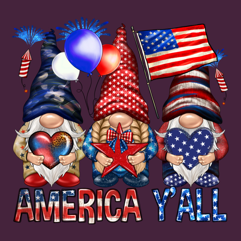 America Y'all With Gnomies Premium Tee by HowdyJamesFarm | Teevron