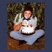 Johnny Cash Eating Cake In A Bush Heavyweight Hoodie | Teevron