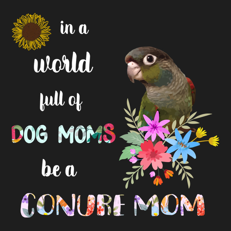 Funny Be A Green Cheek Conure Parrot Bird Mom Mother Sweatshirt Heavyweight Hoodie by linhVisuals | Teevron