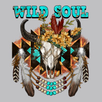 Wild Soul Bull Skull Long Sleeve Tee | Teevron