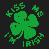 Kiss Me Im Irish Funny Saint Patrick Day Womens Heavyweight Hoodie | Teevron
