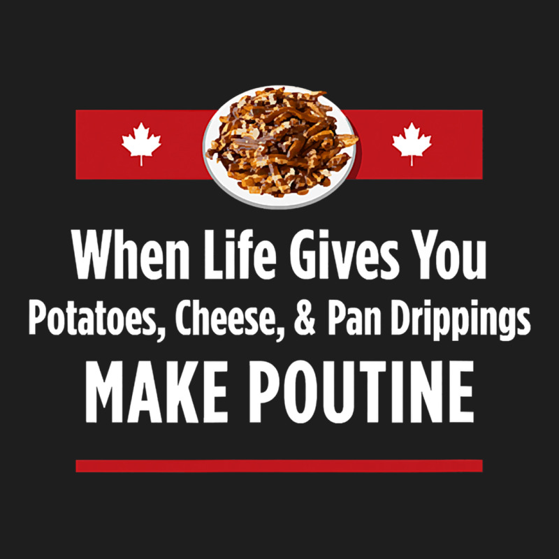 Canada Poutine Quebec Recipe French Heavyweight Hoodie by linhVisuals | Teevron