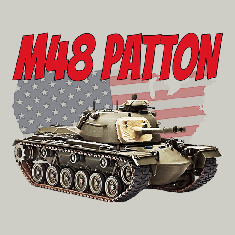 Cold War Battle Tank M48 Patton Gamer Heavyweight Hoodie by linhVisuals | Teevron