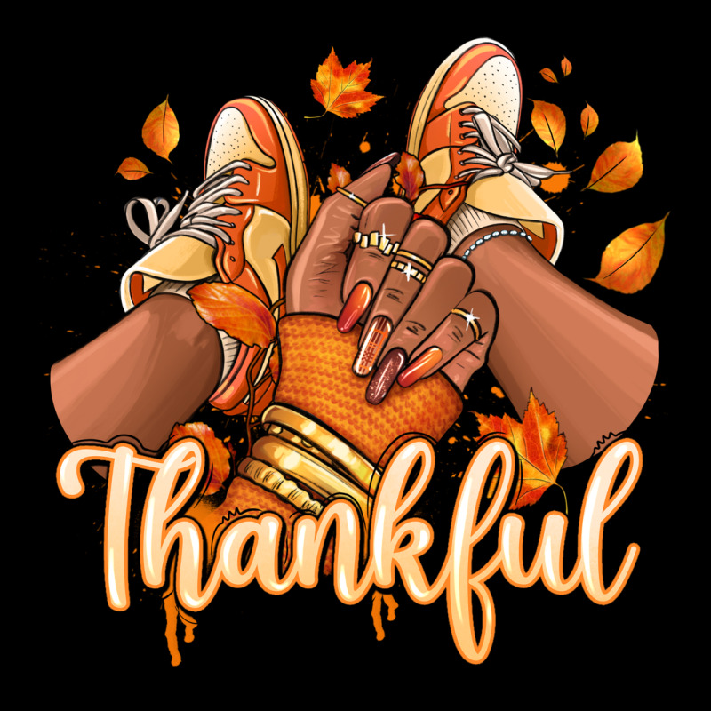 Thankful Black Girl Sneakers Heavy Core Tee by RanaPortraitStore | Teevron
