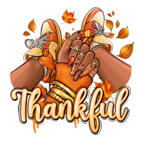 Thankful black girl sneakers | Teevron