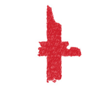 england Flag Map Drawing Line Art | Teevron