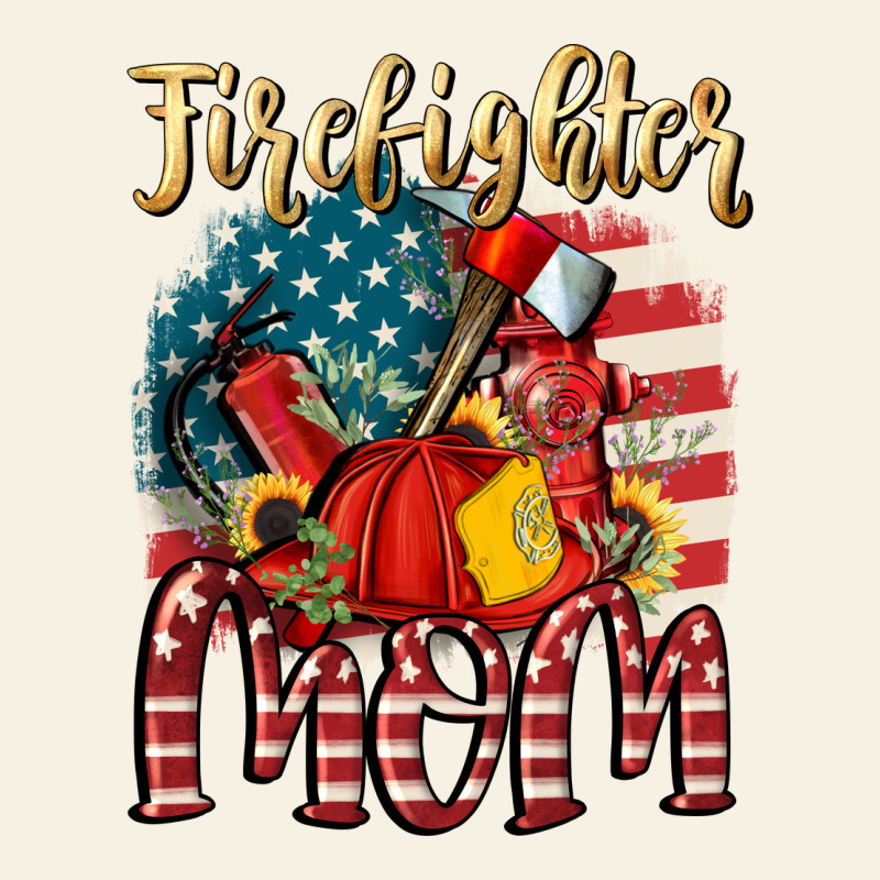 Firefighter Mom Vintage Tee by FaDigitalArtStudio | Teevron