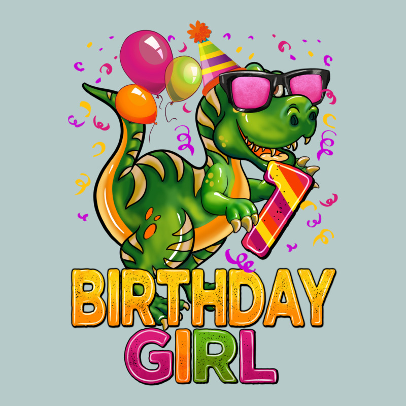 1st Birthday Girl T Rex Pink Heavy Core Tee by CowGirlArtShop | Teevron