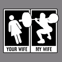 Your Wife My Wife Weightlifting Heavyweight Hoodie | Teevron