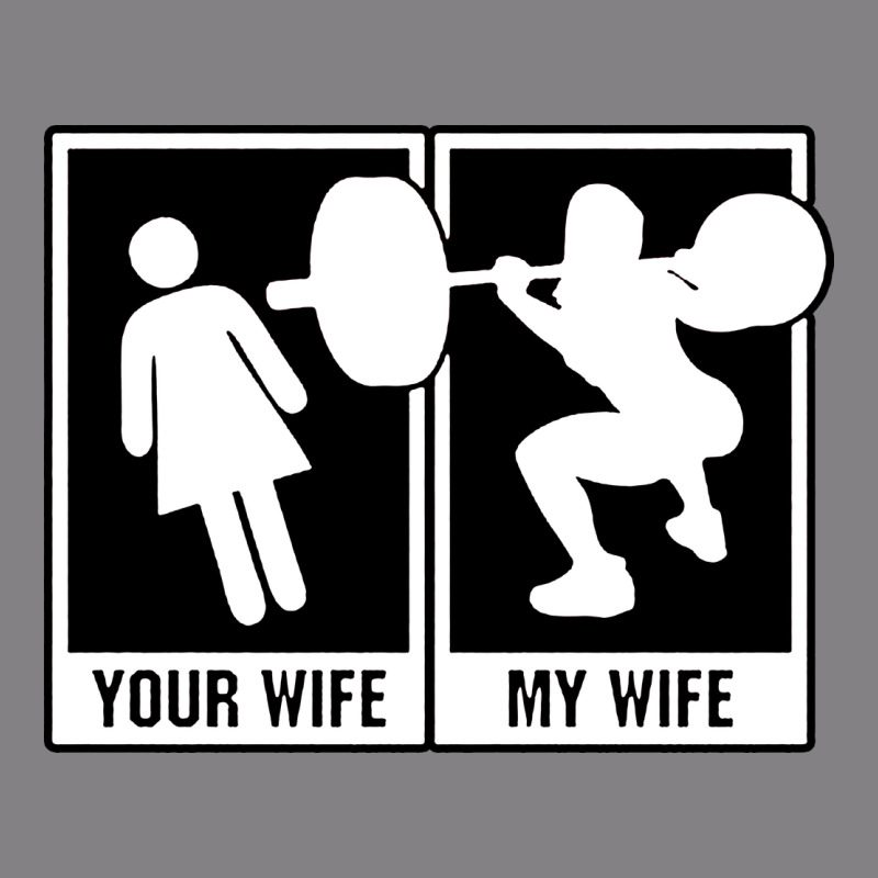 Your Wife My Wife Weightlifting Heavyweight Hoodie by linhVisuals | Teevron