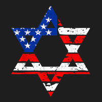 Hanukah American Flag Star Of David   Jewish Chanukah T Shirt Heavyweight Hoodie | Teevron