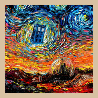 Van Gogh Never Saw Gallifrey Heavyweight Hoodie | Teevron