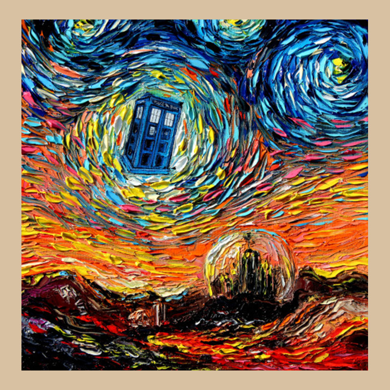 Van Gogh Never Saw Gallifrey Heavyweight Hoodie by linhVisuals | Teevron