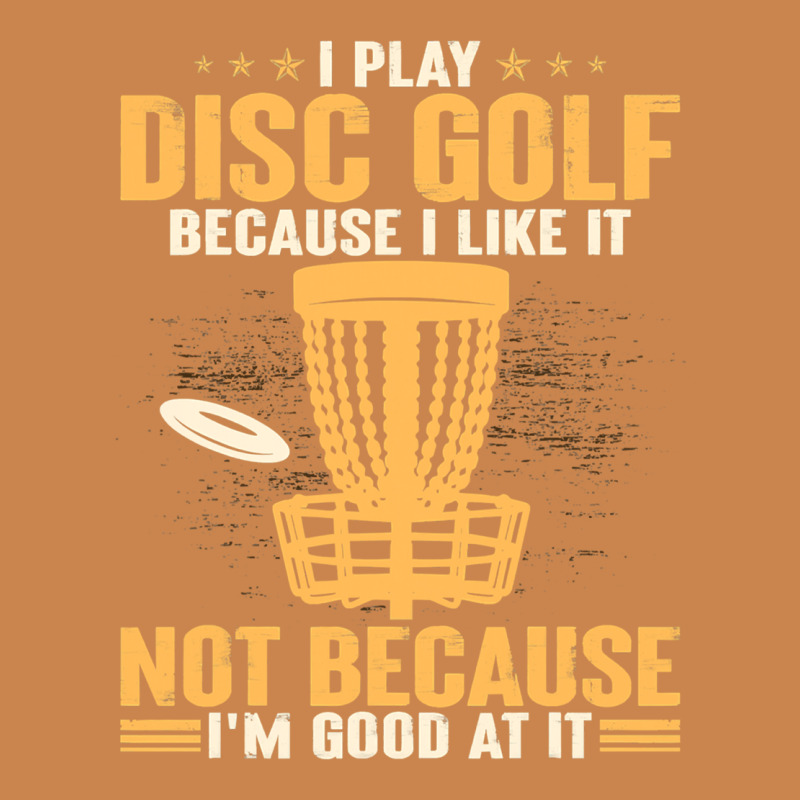 I Play Disc Golf Because I Like It Not Heavyweight Hoodie by linhVisuals | Teevron