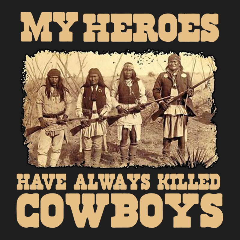 My Heroes Have Always Killed Cowboys Retro Heavyweight Hoodie by linhVisuals | Teevron