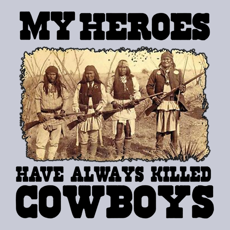 My Heroes Have Always Killed Cowboys Retro Heavyweight Hoodie by linhVisuals | Teevron