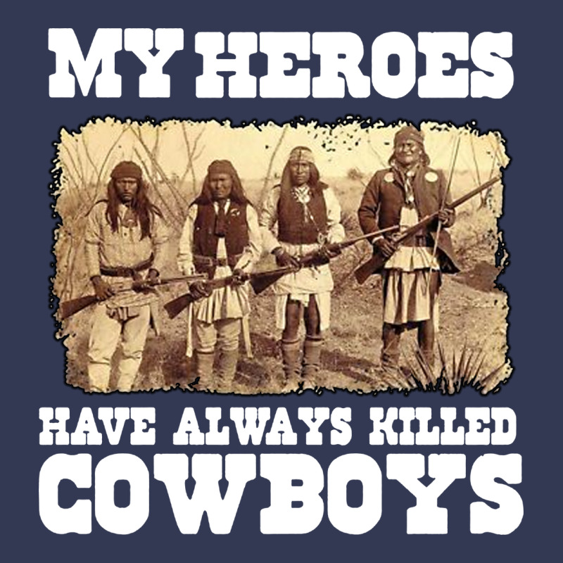 My Heroes Have Always Killed Cowboys Retro Heavyweight Hoodie by linhVisuals | Teevron