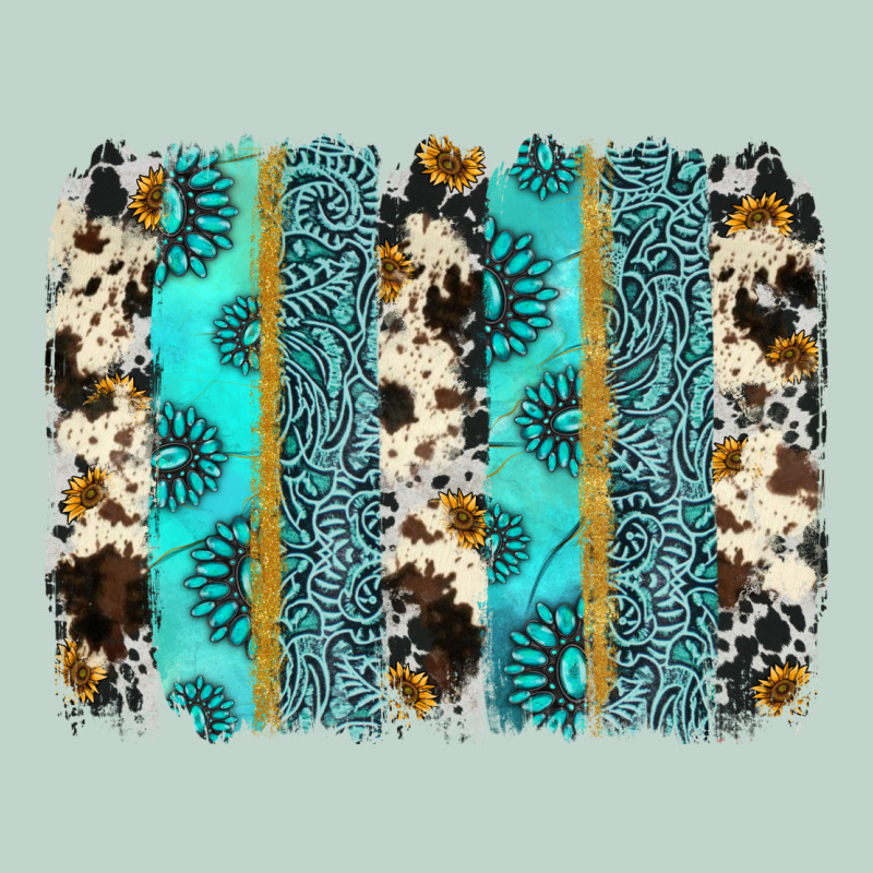 Gemstone Sunflower Cowhide Brushstroke Zipper Hoodie by AdoDesignShop | Teevron