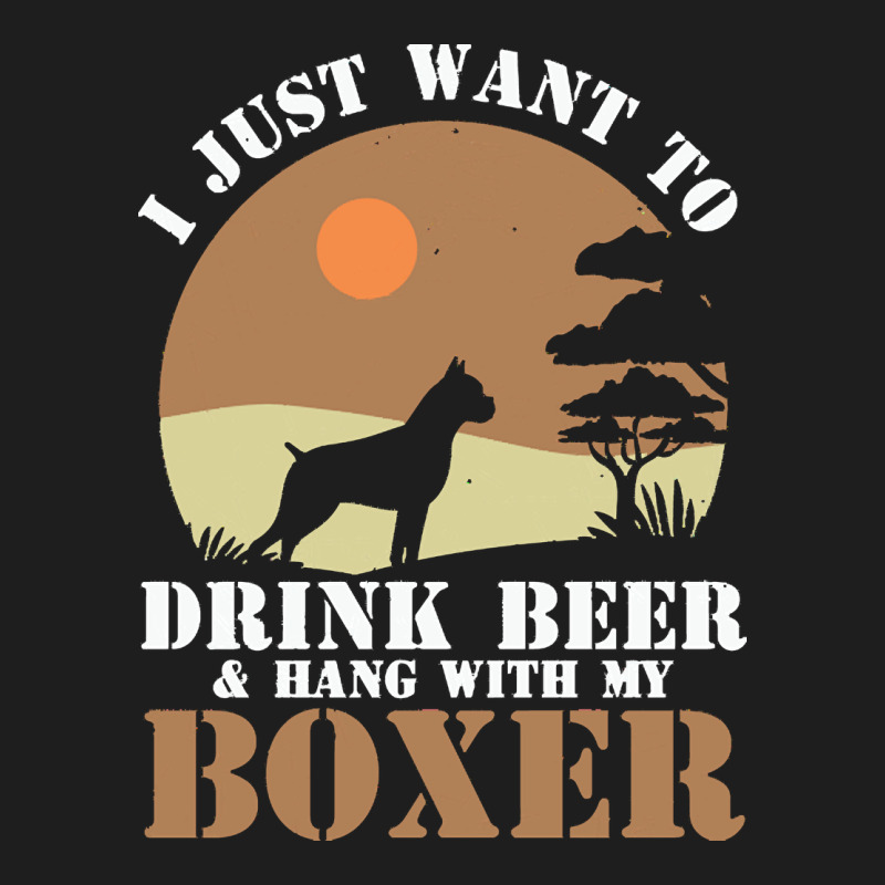 Boxer Beer Dog Lover T  Shirt Boxer Beer Dog Lover T  Shirt Heavyweight Hoodie by linhVisuals | Teevron