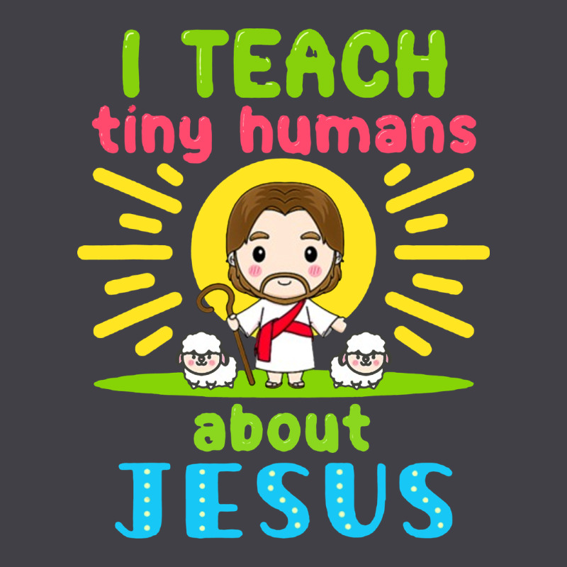 I Teach Tiny Humans About Jesus Heavyweight Hoodie by linhVisuals | Teevron