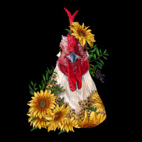 Sunflower Rooster With Leopard Premium Tee | Teevron