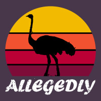 Retro Vintage Allegedly Ostrich Heavyweight Hoodie | Teevron