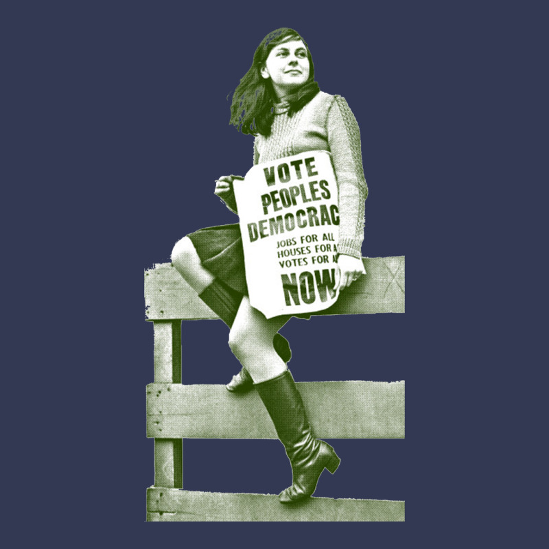 Bernadette Devlin Retro Irish Fanart Heavyweight Hoodie by linhVisuals | Teevron