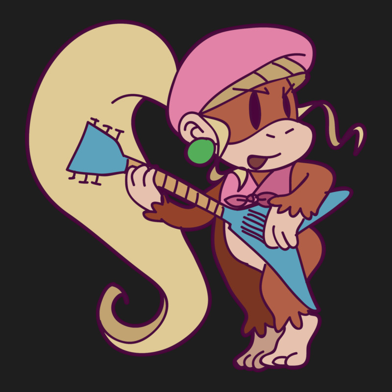Cute Guitarist Dixie Kong Heavyweight Hoodie by linhVisuals | Teevron