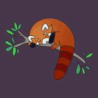 Red Panda Sleeping Heavyweight Hoodie | Teevron