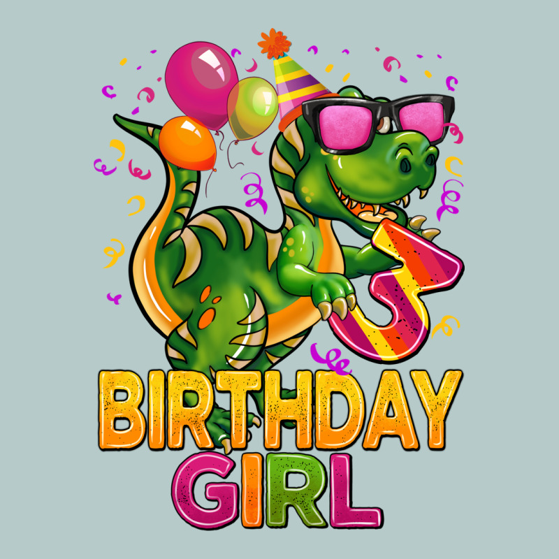3rd Birthday Girl T Rex Pink Heavy Core Tee by CowGirlArtShop | Teevron