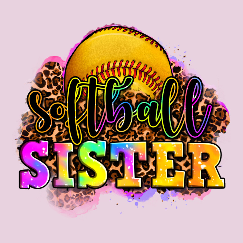 Softball Sister Ladies Tee by OliviaCreatesArt | Teevron