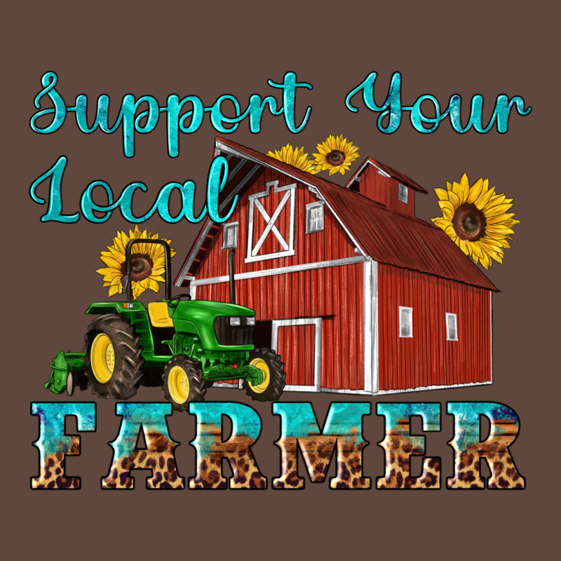Western Support Your Local Farmer Classic Tee by Artiststas | Teevron