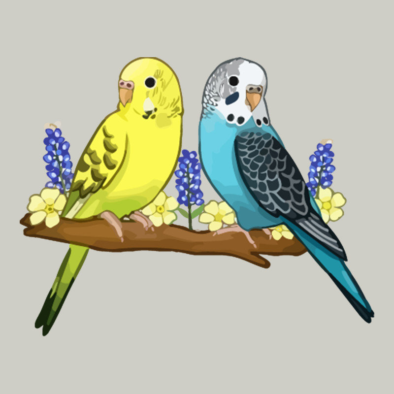 Cute Budgies Heavyweight Hoodie by linhVisuals | Teevron