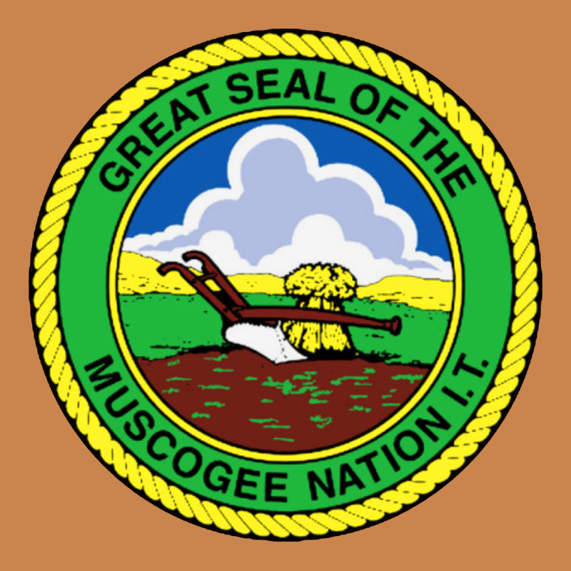 Great Seal Of The Muscogee Nation Heavyweight Hoodie by linhVisuals | Teevron