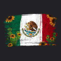 Mexican Flag Cactus Sunflower Vintage Tee | Teevron