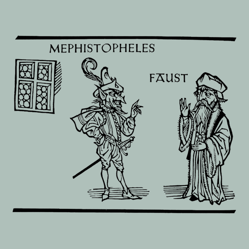 Doctor Faustus Vintage Illustration Design Heavyweight Hoodie by linhVisuals | Teevron