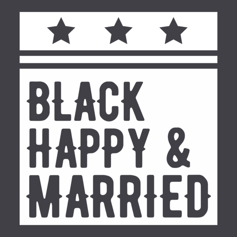 Black Happy & Married Funny Wedding Gifts Heavyweight Hoodie by linhVisuals | Teevron