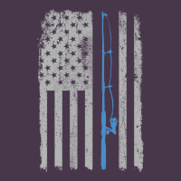 Fishing American Flag Vintage Fishing Rod Patriotic 4ht Of July Gift F Heavyweight Hoodie | Teevron