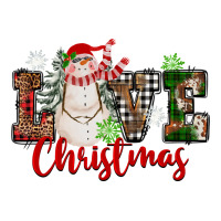 Love Christmas Snowman Long Sleeve Tee | Teevron